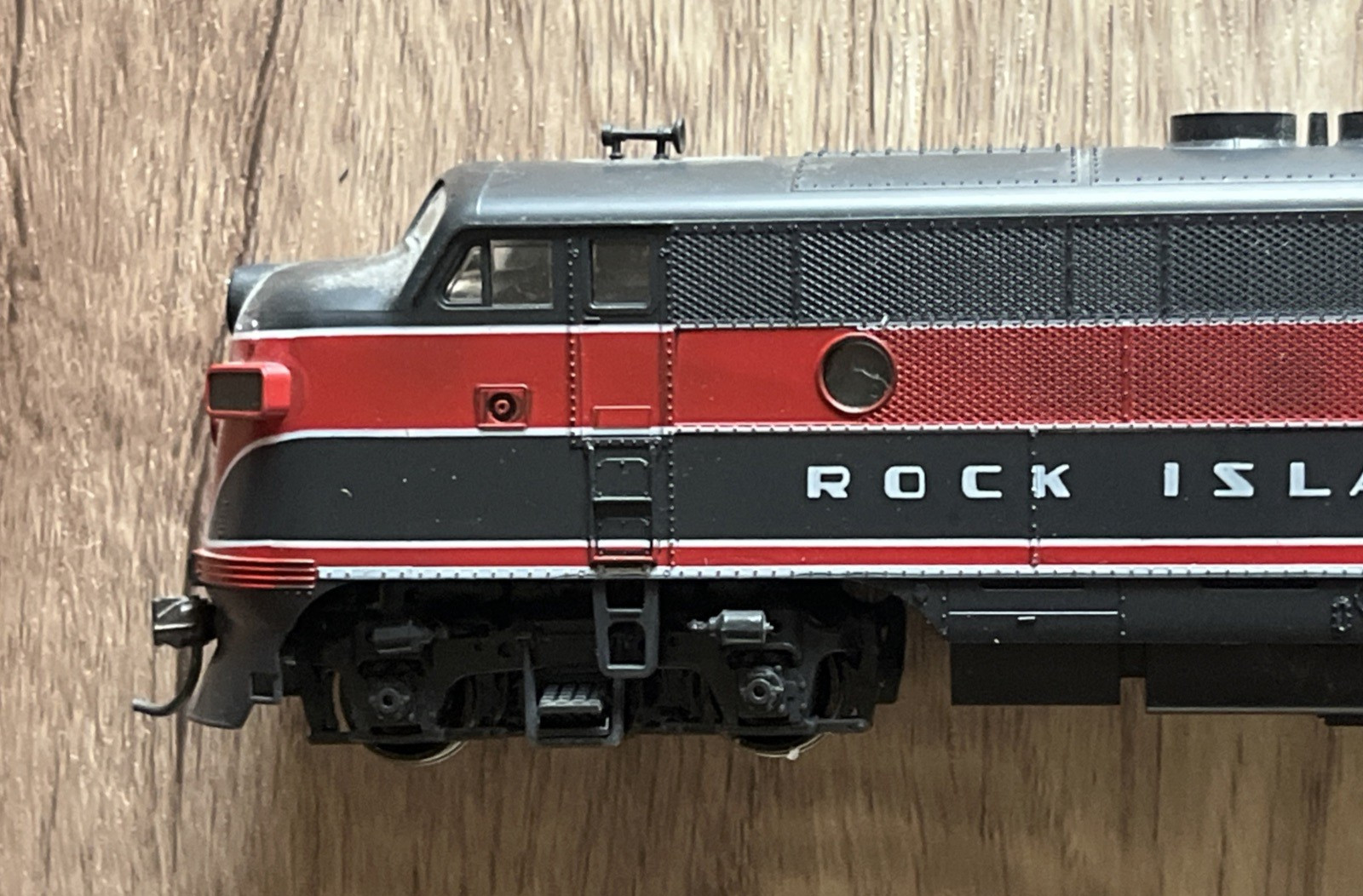 HO Stewart Hobbies 8530 Rock Island F3A Powered Diesel Locomotive Engine Tested