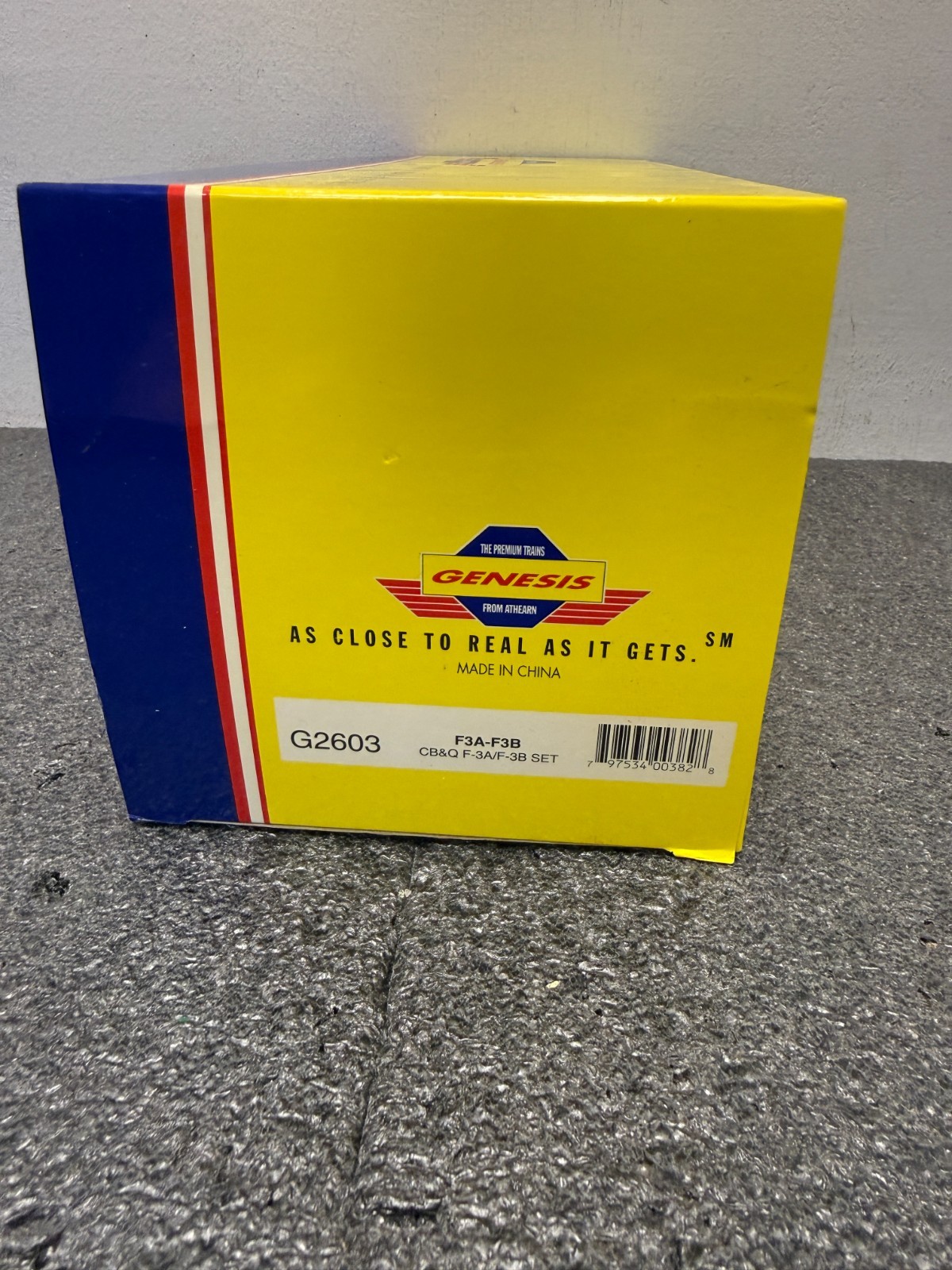 Athearn HO G2603 CB&Q EMD F3A/F3B Diesel Set 135-D & 135-C – DCC Ready