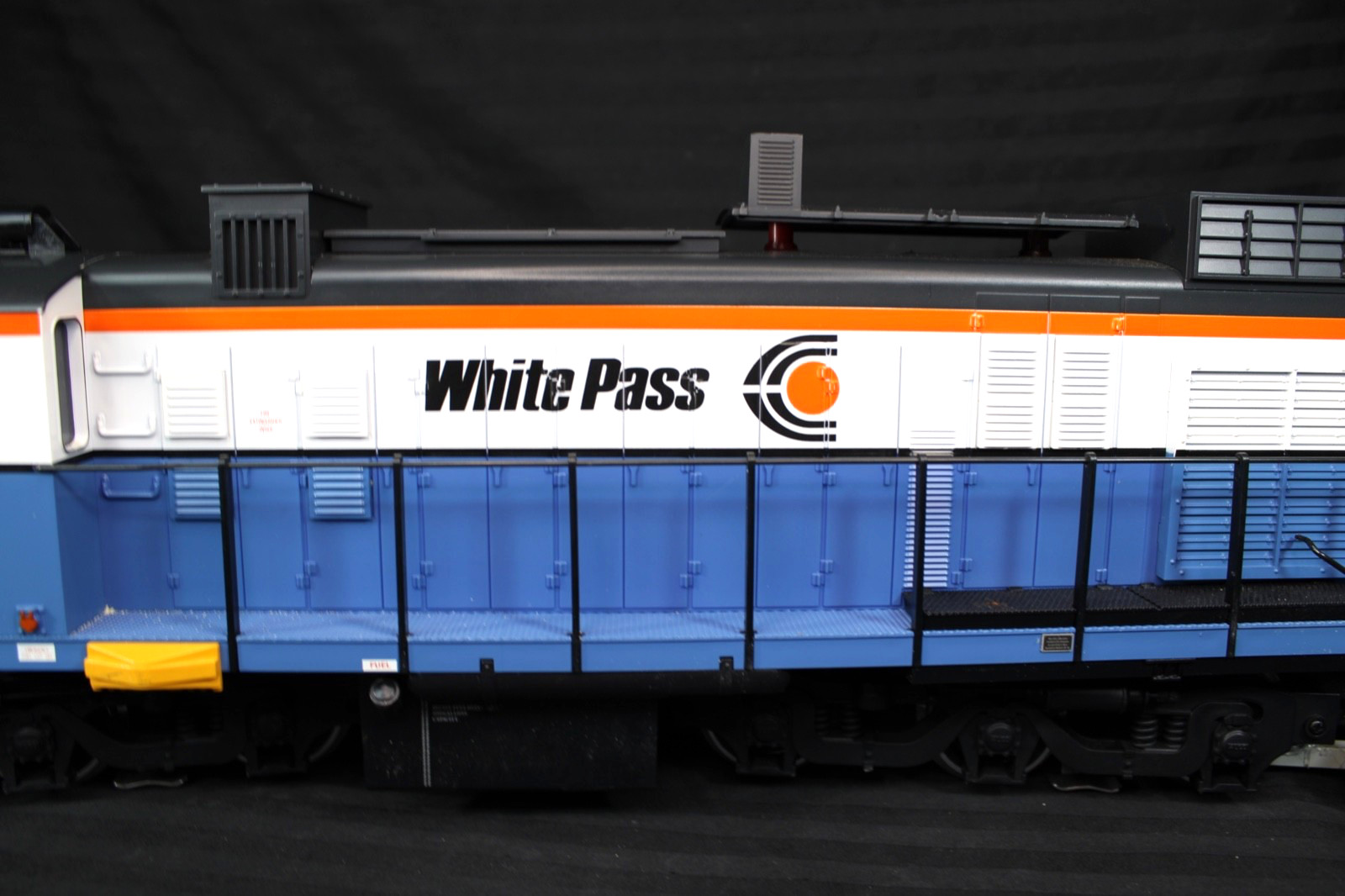 LGB 2055 White Pass Diesel Locomotive G Scale – Vintage 1989 Mint w BOX