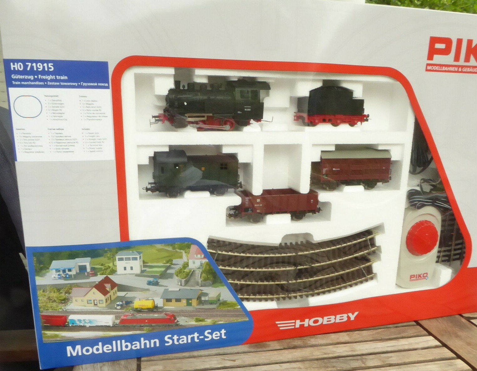 Piko 71915 H0 Startset Freight With Steam Locomotive Br 98 the Dr Epoch 3 New Ob