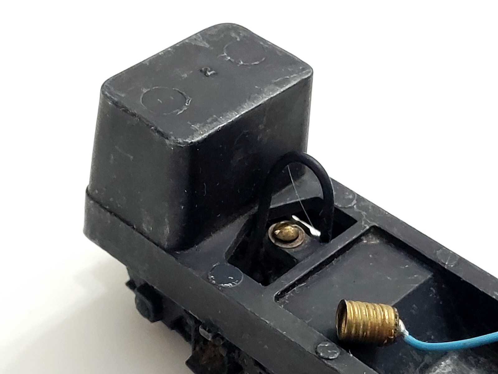 VINTAGE REVELL 1956 3990-003 LOCOMOTIVE CHASSIS ONLY METAL HO – SEE PICS