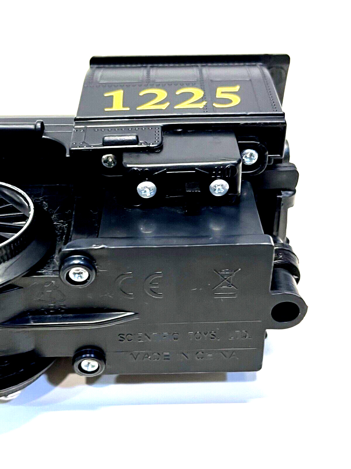 Eztec Small Sized North Pole Express Locomotive 1225 Black Battery Operated
