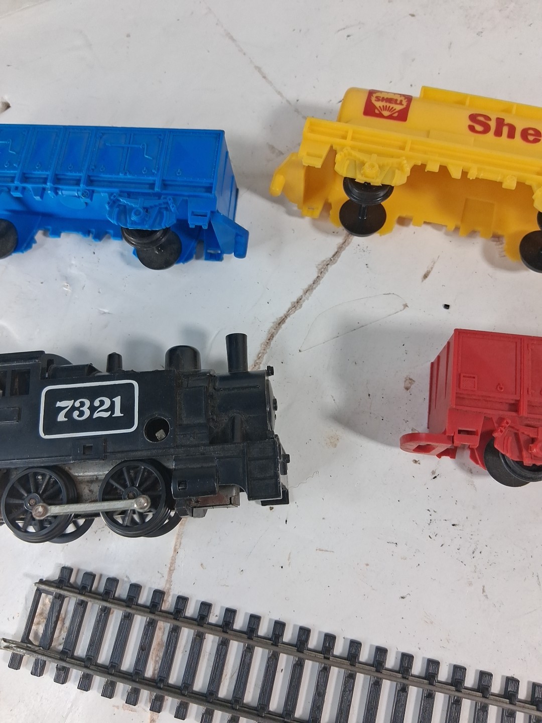 Tri-ang Hornby Clockwork Train Set engine 7321. Please Read TD35D