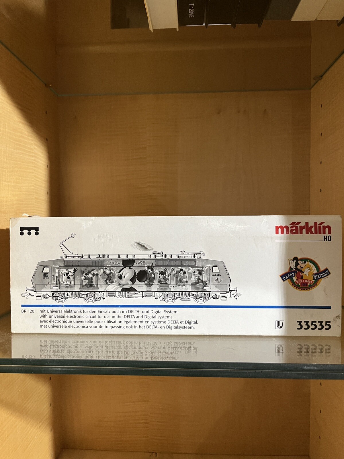 HO Scale Marklin 33535 “Mickey Mouse” BR 120 DB Electric Locomotive *RARE*