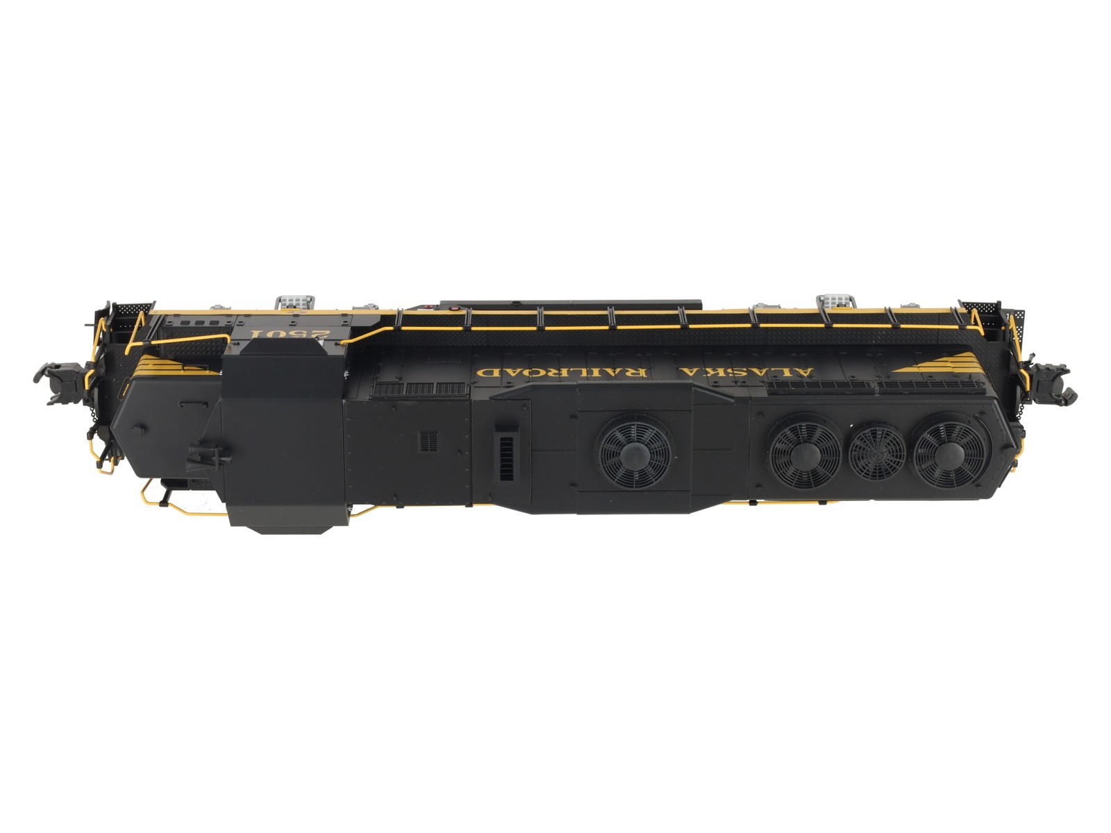 Atlas 1140-1 O Gauge Alaska GP-35 Diesel Locomotive #2501 (3 Rail) NIB