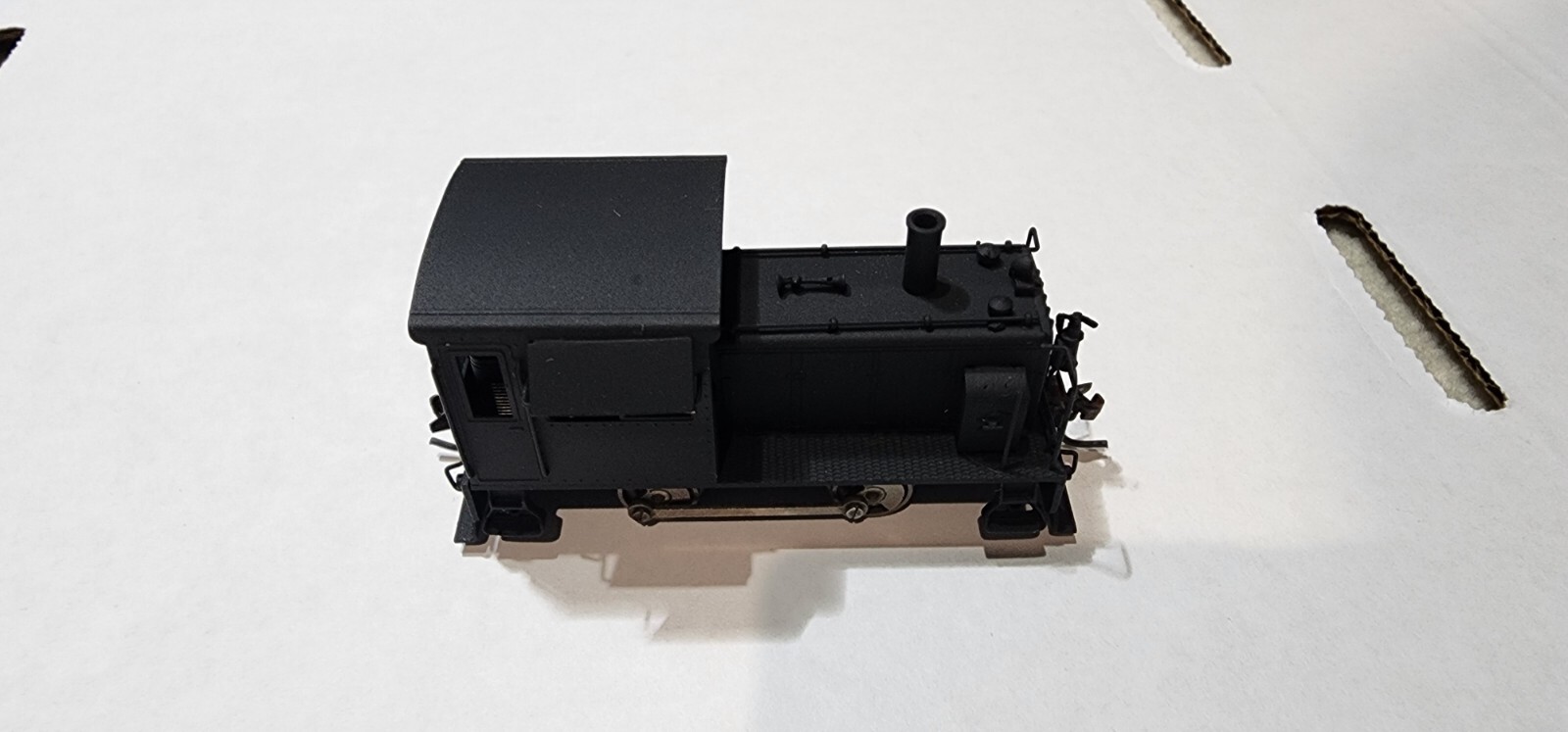 Brass Ho scale 0-4-0 locomotive, Unknown Builder, Made in Japan (No Box)