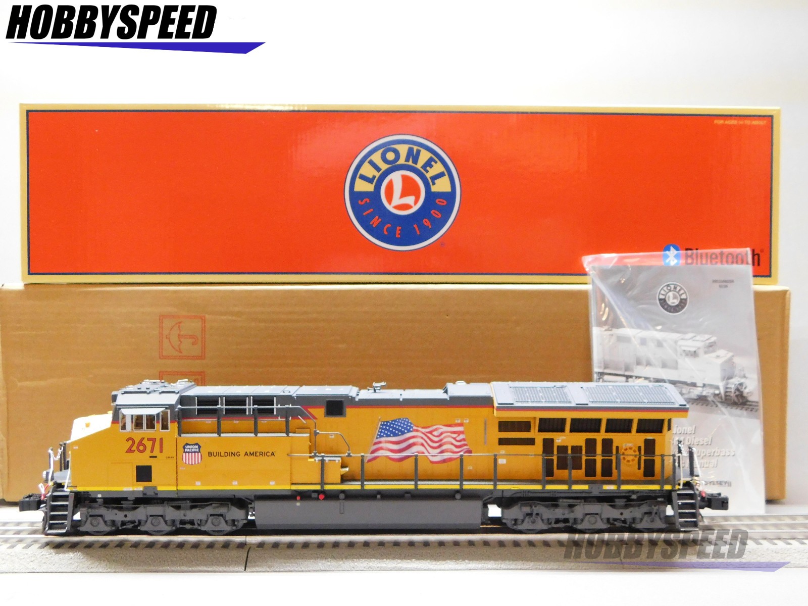 LIONEL BTO UNION PACIFIC LEGACY ET44AC #2671 DIESEL ENGINE O GAUGE 2533501 NEW