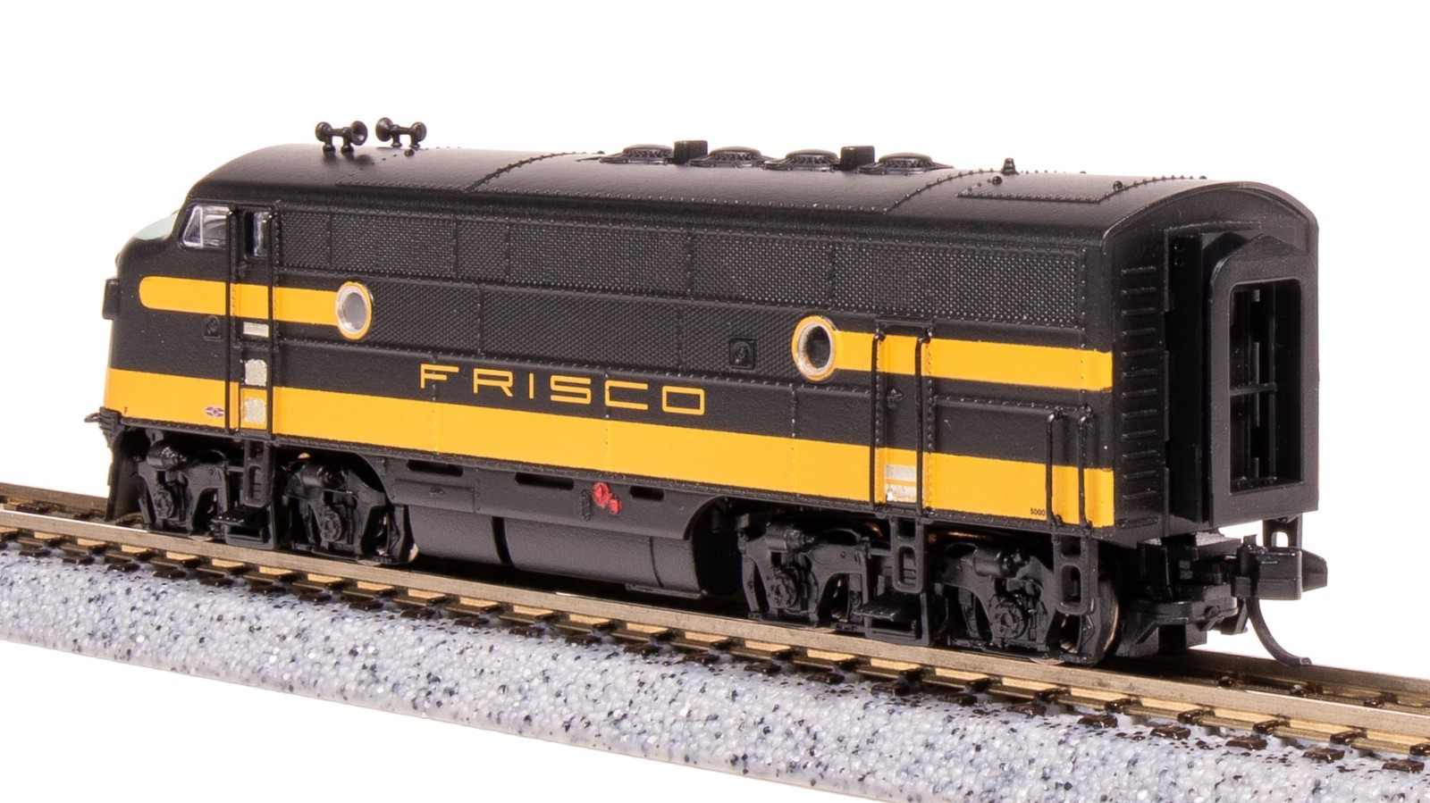 Broadway 7730 EMD F3A, SLSF 5001, Black & Yellow, Paragon4 Sound/DC/DCC, N
