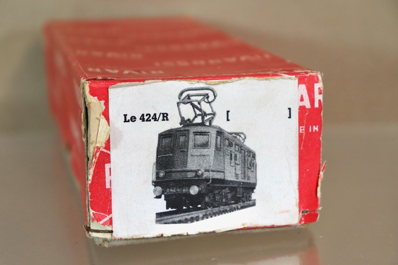 RIVAROSSI Le 424/R FS CLASS E424 001 ELECTRIC LOCOMOTIVE BOXED 1952 on