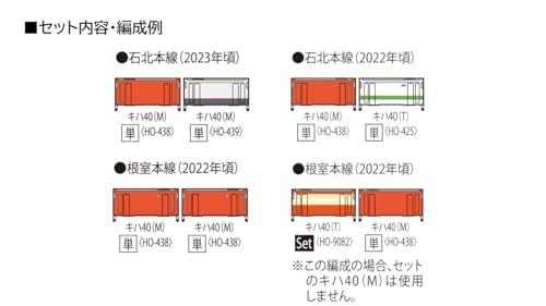 HO gauge JR Kiha 40 1700 series metropolitan color typhoon removal car