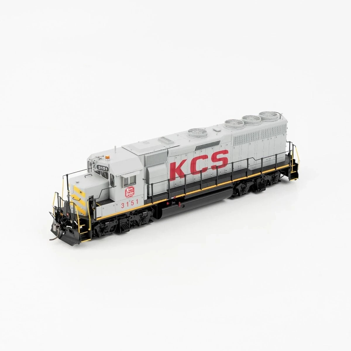 Rapido ~ HO EMD GP40 ~ With Standard DB ~ KCS #3150 ~ DC/DCC Sound ~ 040539