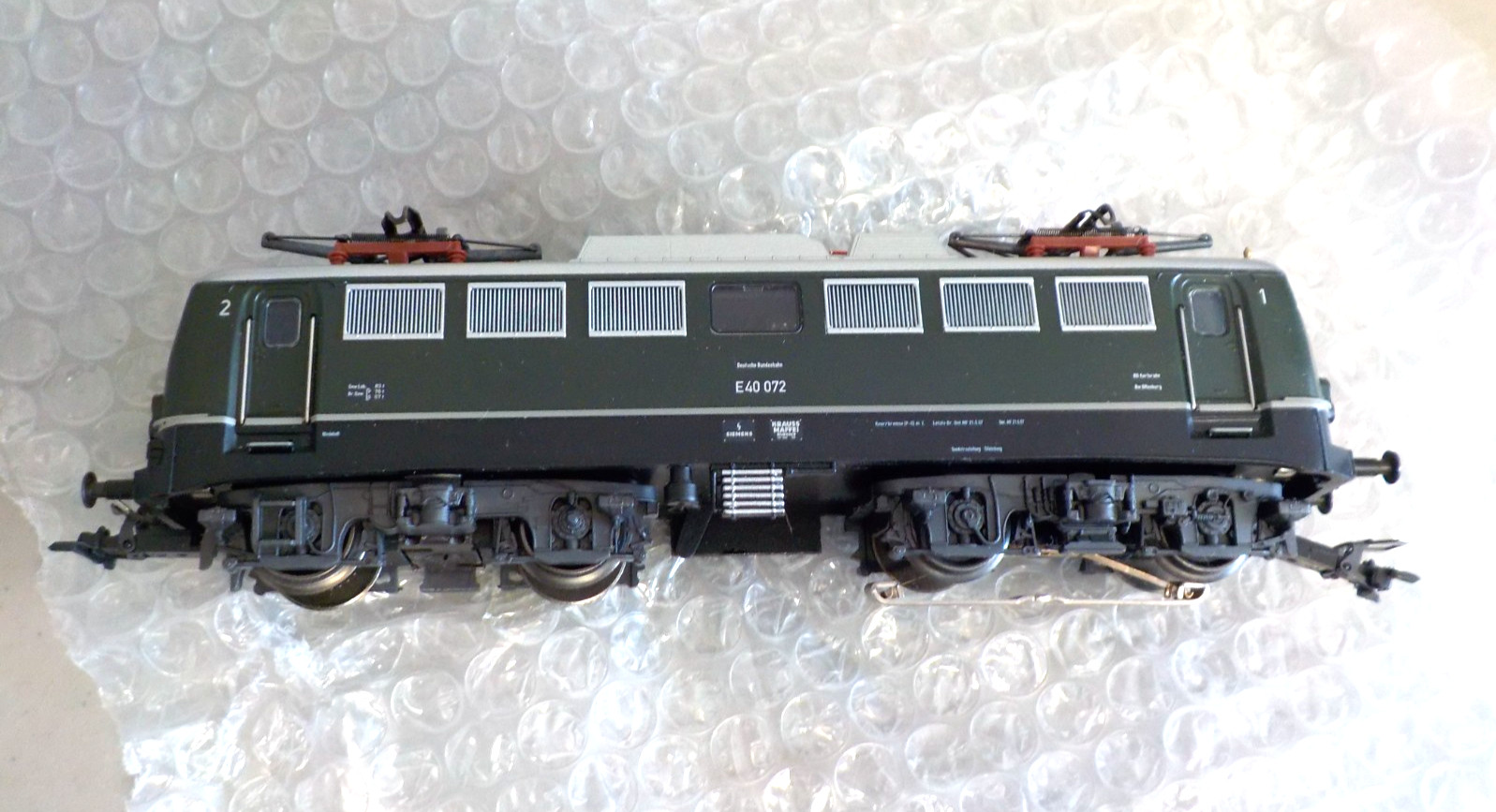 HO Scale 3-Rail AC Marklin DB Deutsche Bundesbahn E40 072 Electric Locomotive