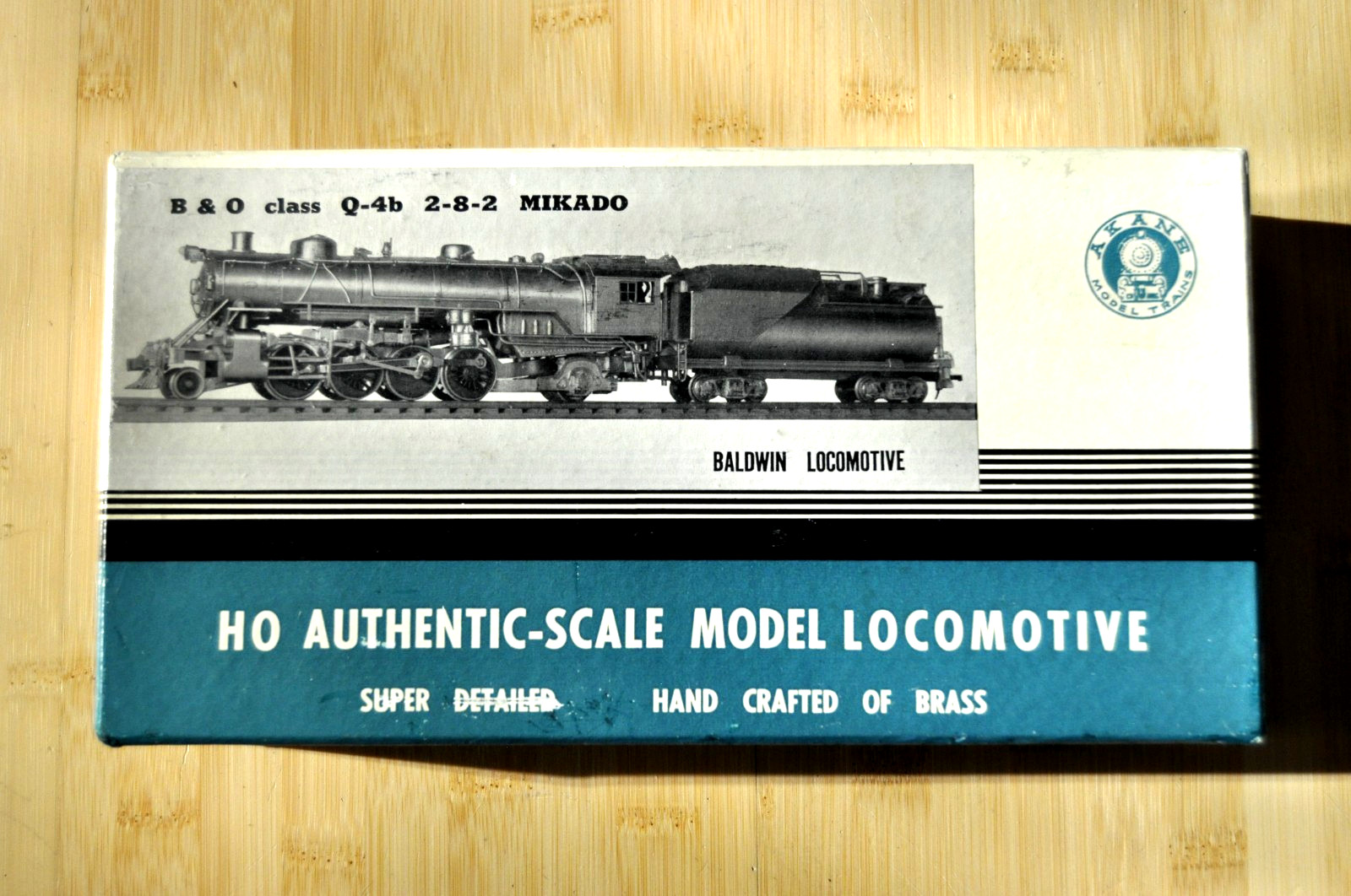 HO BRASS BALDWIN LOCOMOTIVE B & O CLASS Q-4B 2-8-2 MIKADO