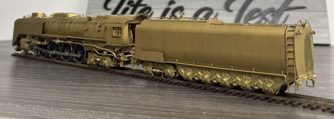 Westside Model Company HO Brass #046 Union Pacific 4-8-4 FEF-3 Unpainted & DNR!