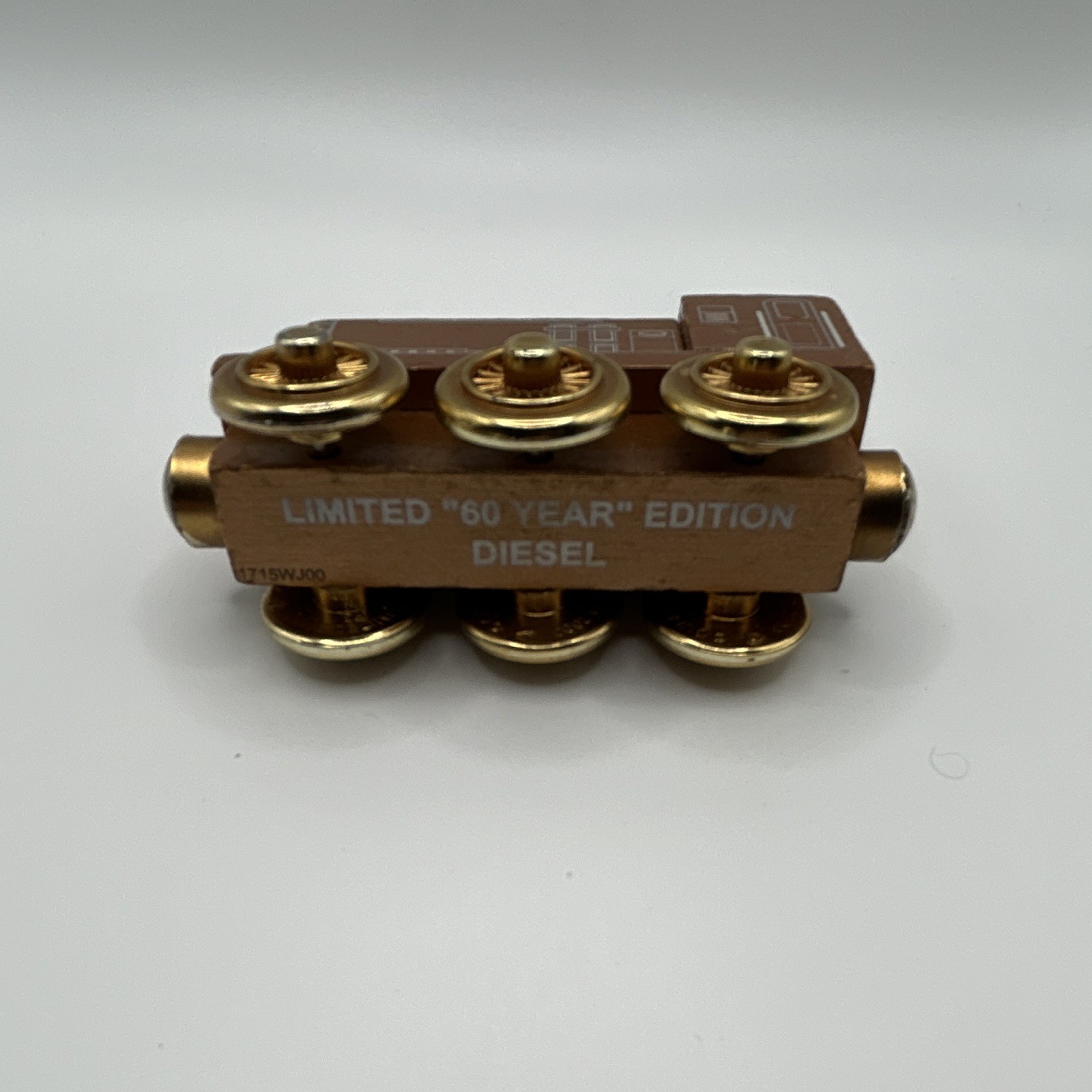 Thomas & Friends Wooden Railway Train Limited Edition 60 Year Gold Engine