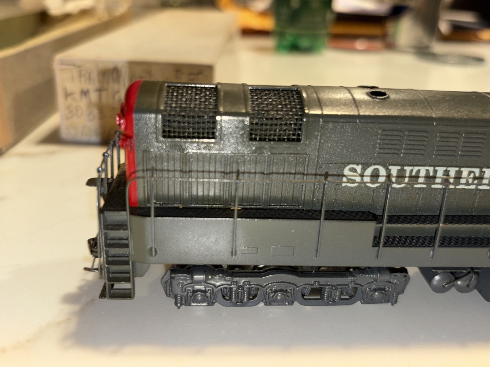 HO Brass- Brass Division Point Southern Pacific Trainmaster 6-6 #3033 Unused