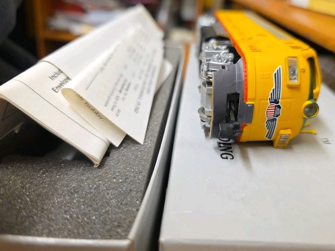 HO Bachmann Plus 31203 Union Pacific EMD F7A Locomotive 1468 NOS
