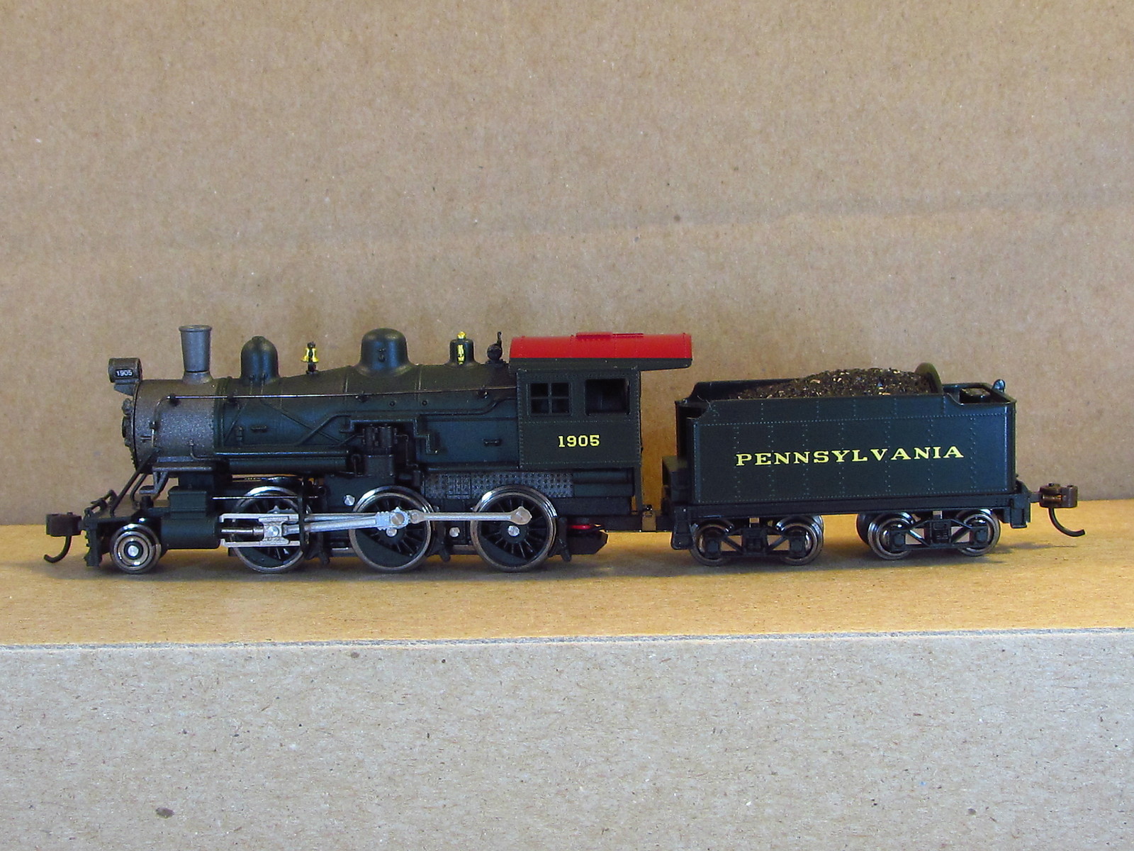 N SCALE METAL USRA 2-6-0 MOGUL PRR, PENNSYLVANIA ANALOG DC NEW DCC READY 87608