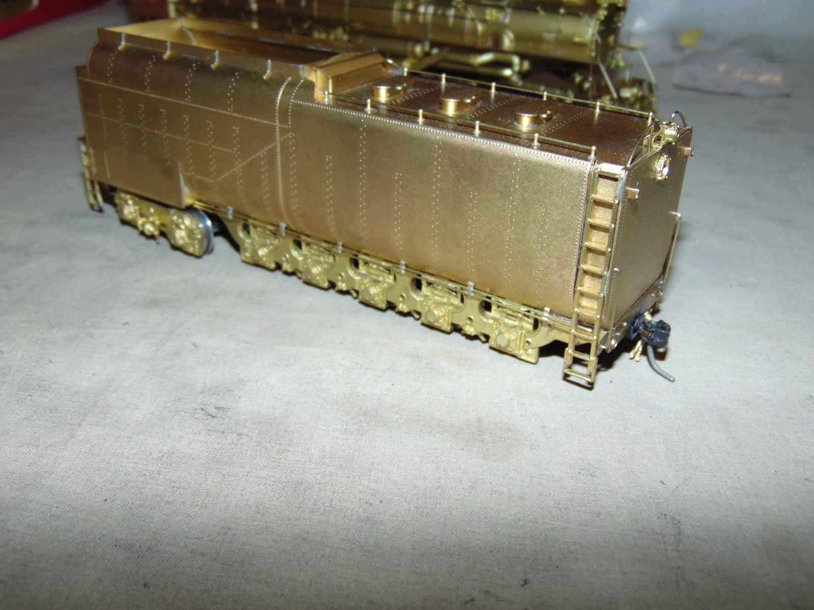 KEY IMPORTS HO BRASS 3985 4-6-6-4 UNPAINTED UNION PACIFIC CHALLENGER #72