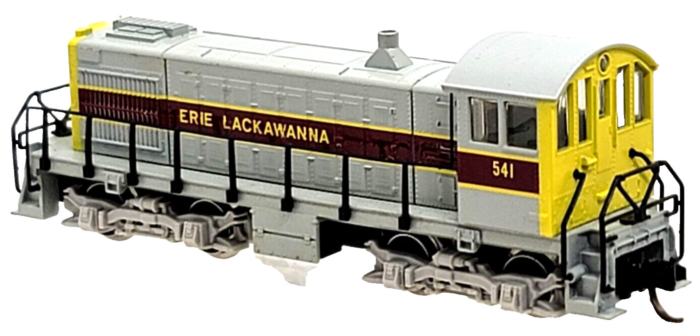 N 9mm Arnold 5072 Alco S-2 Diesel locomotive Erie Lackawanna #541 (Tested)