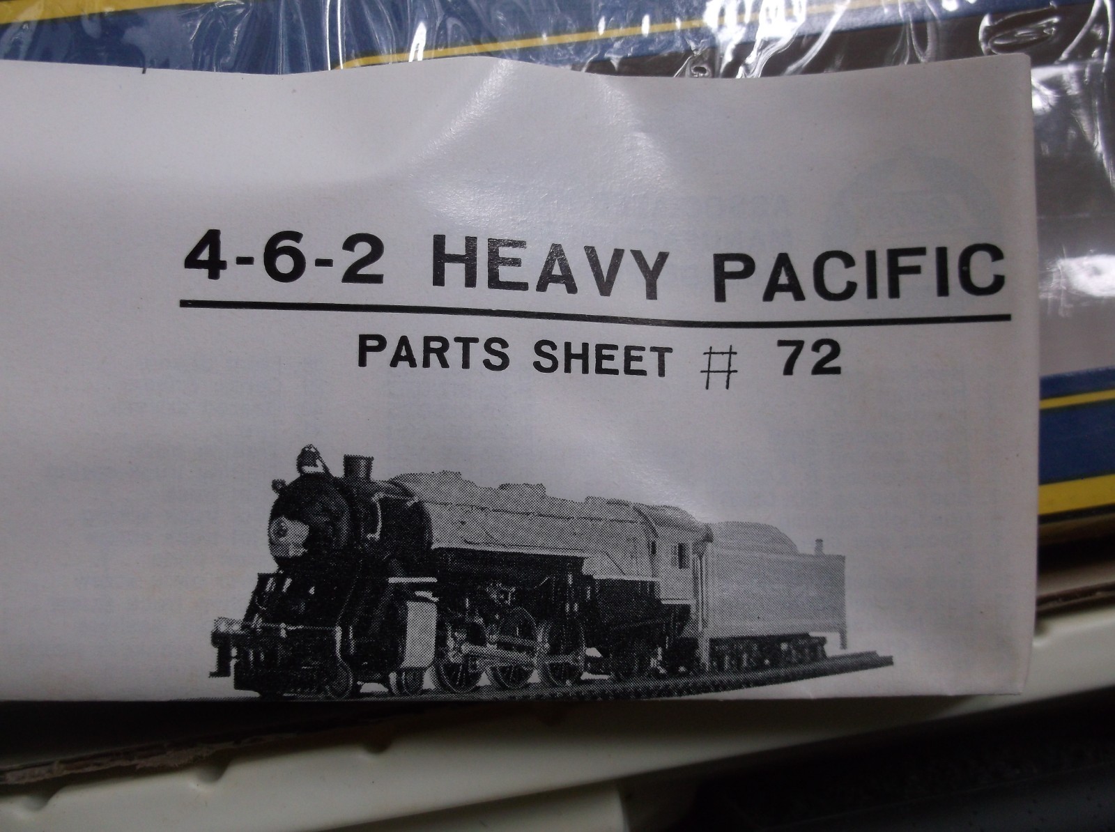 NIB AHM RIVAROSSI “HO” 4-6-2 ERIE HEAVY PACIFIC STEAM LOCO & TENDER