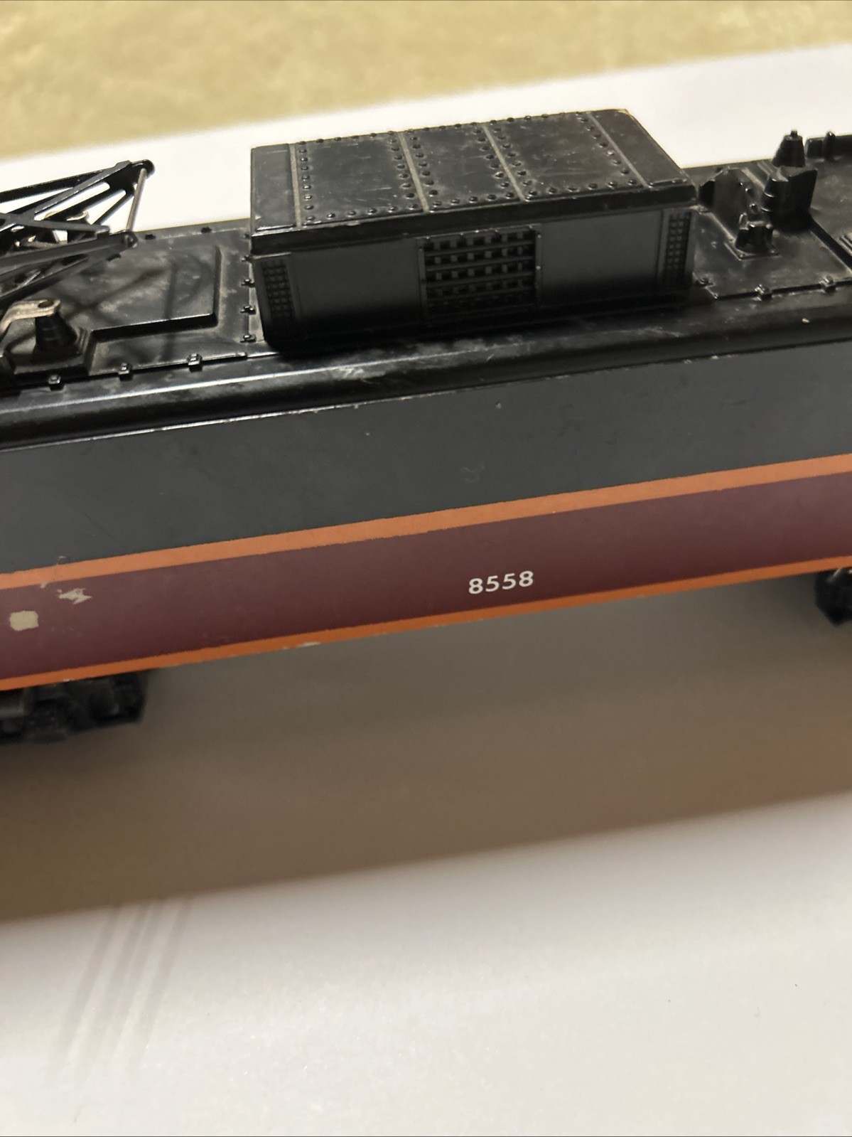 Lionel Milwaukee Road Electric Locomotive Vintage Train 8558 No Box Tested Works