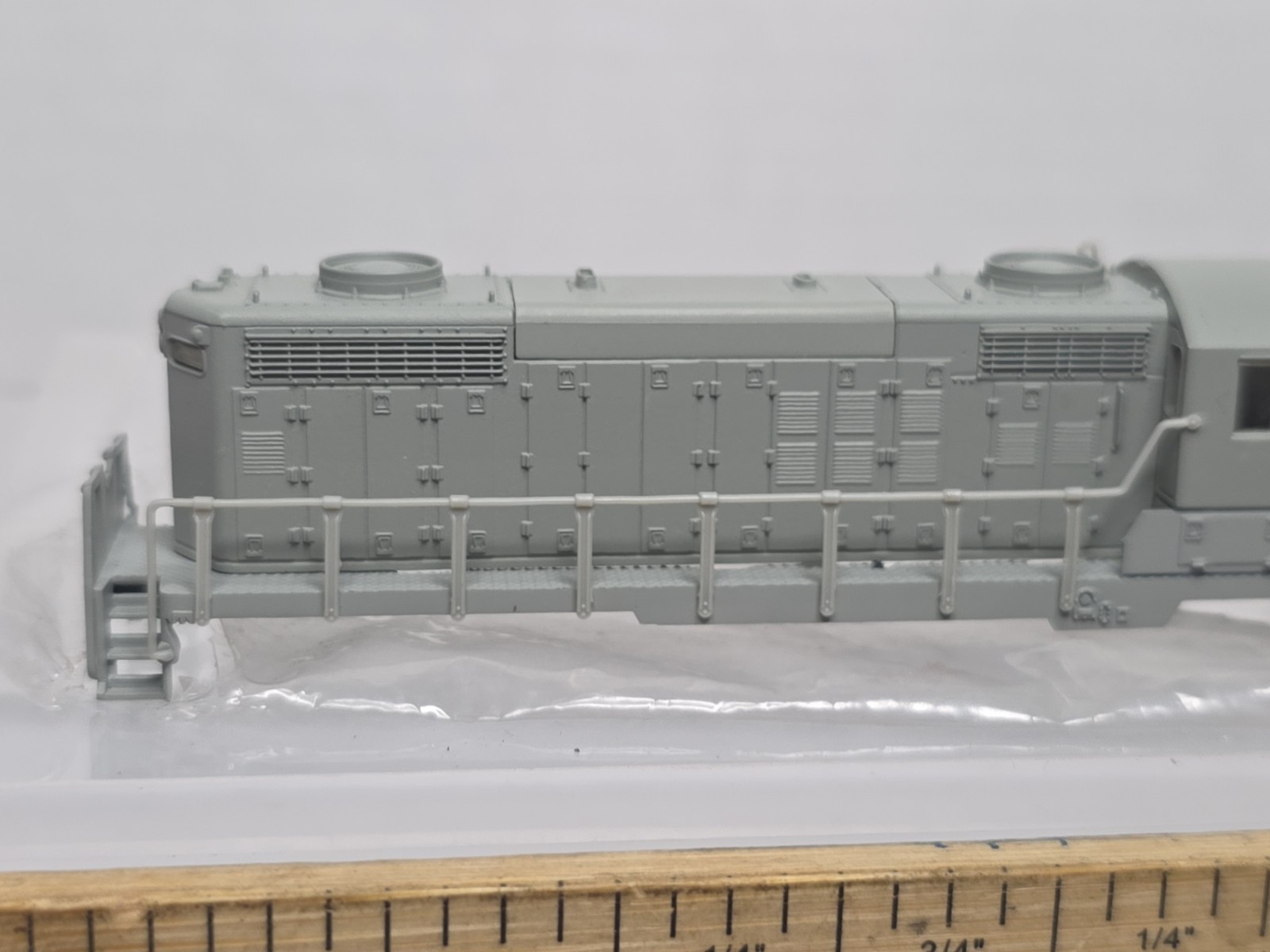 Shell Only Life Like N Scale GP-18 Diesel Locomotive Undecorated Hobby Smith LN