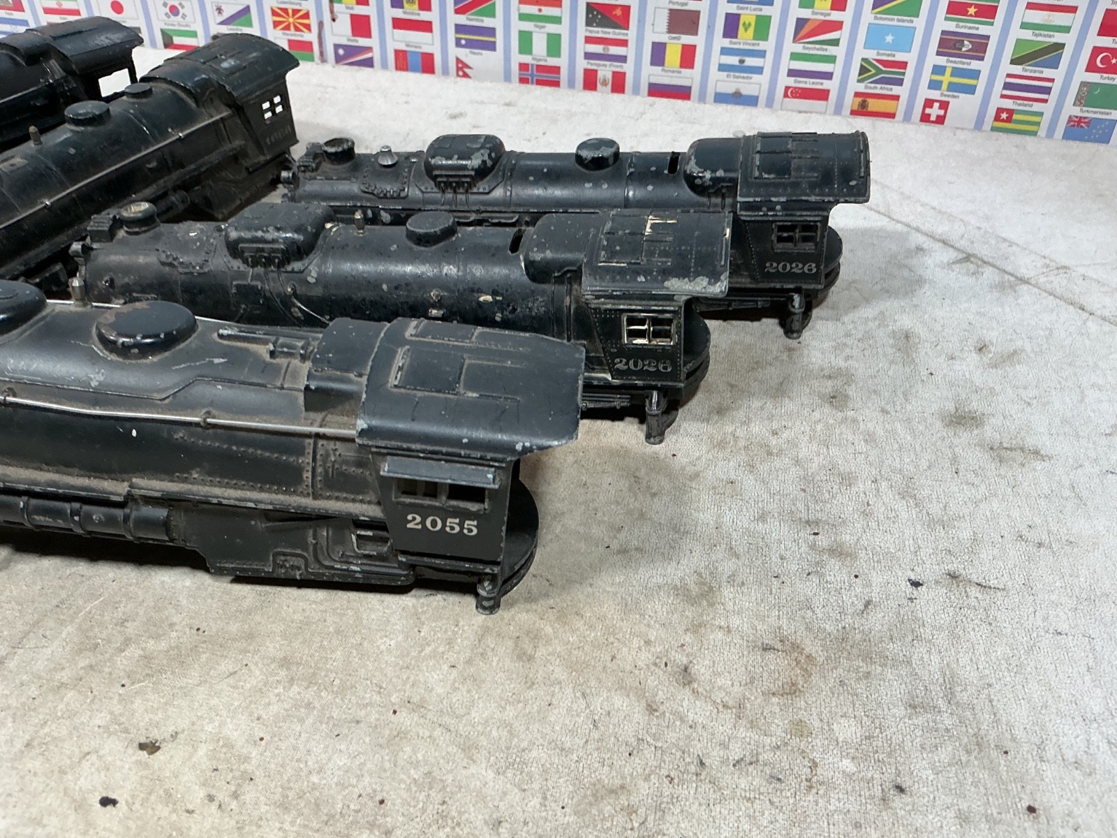 Lionel O Gauge Postwar – Steam Engine Shell PARTS lot
