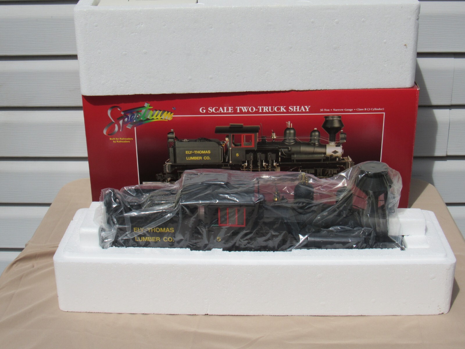 BACHMANN SPECTRUM G GAUGE 36 TON 2 TRUCK SHAY ELY THOMAS #81198 FACTORY PACKED