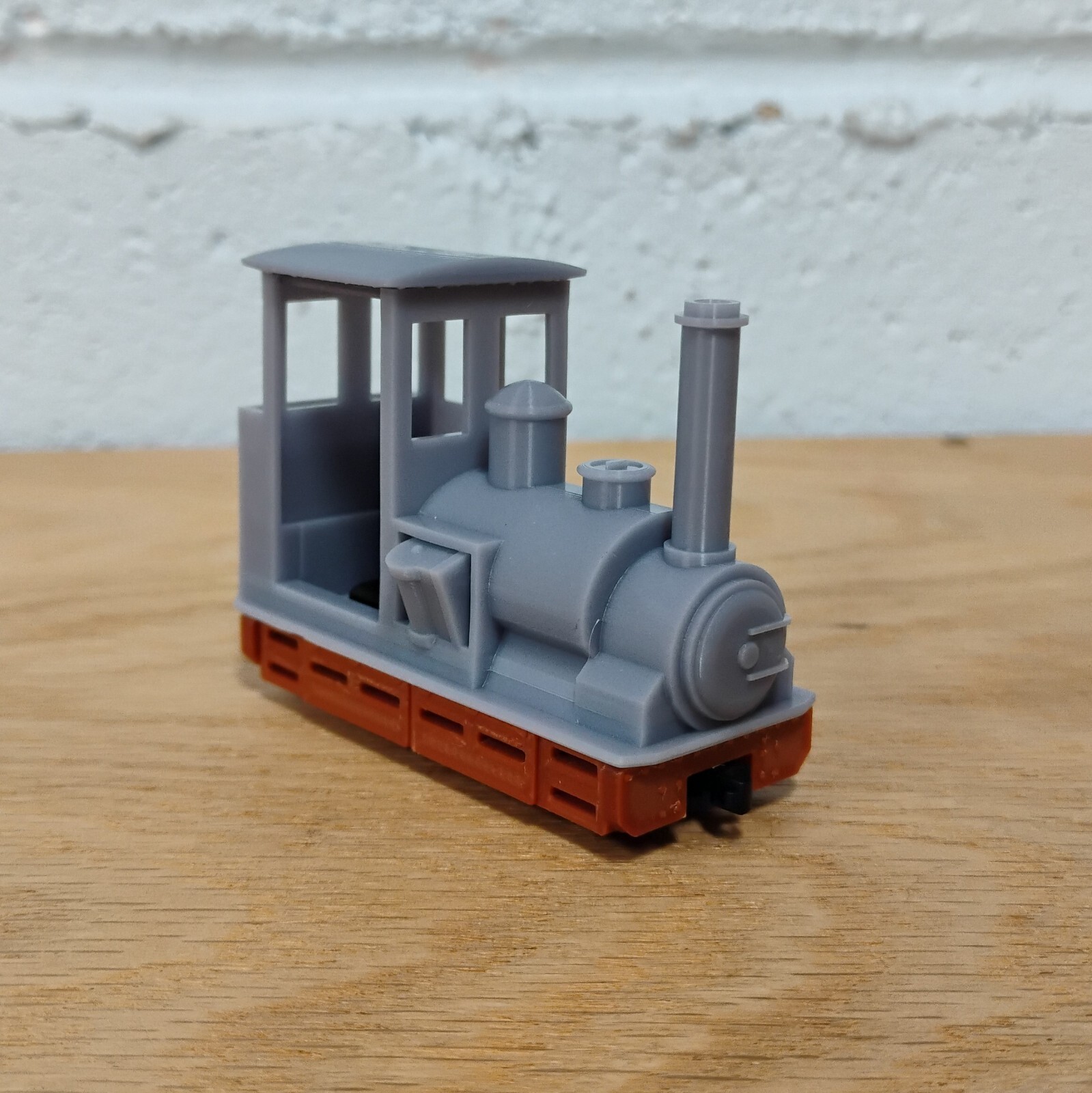 On18 HEISLER LOCO kit #4. For Kato 11-109/11-110 chassis. RESIN 3D print.