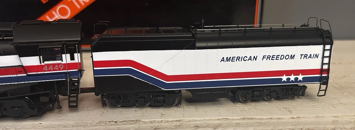 HO MTH 4-8-4 American Freedom GS-4 Steam Engine #4449 DCC Sound