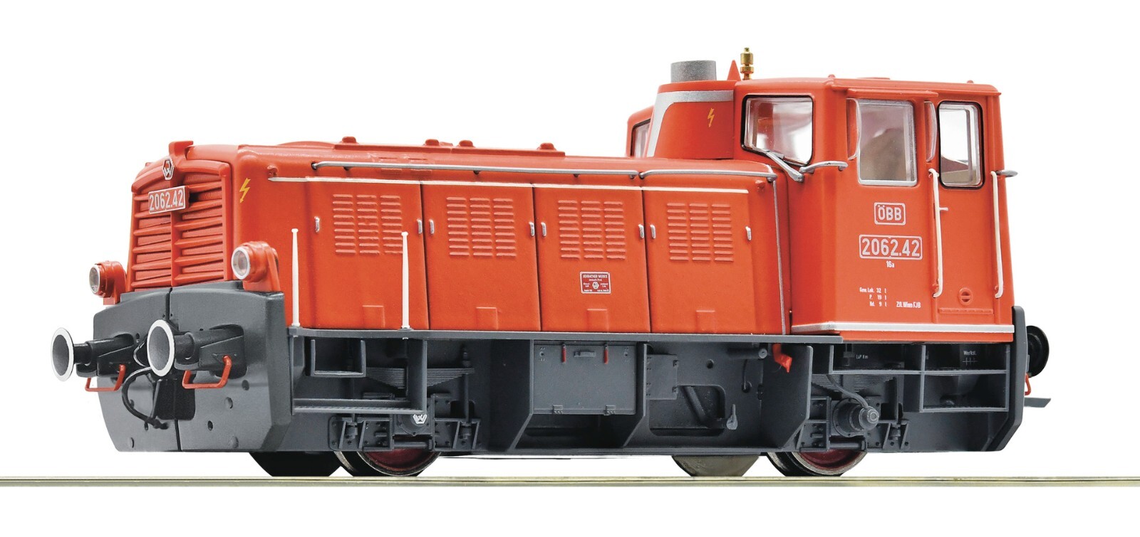 Roco 72005 OBB Diesel Locomotive Class 2062.42 Orange Livery Ep. III-IV