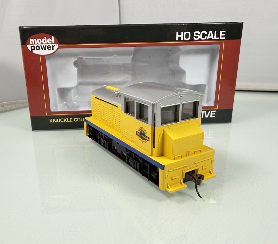 Model Power HO Scale DDT Plymouth Industrial Diesel Switcher Locomotive D&RG NEW