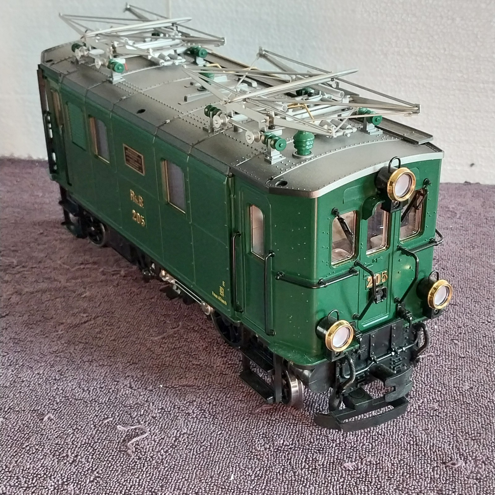 Lehmann LGB 21450 G Scale Swiss Rhaetian Railway Ge 2/4 Electric Locomotive Box