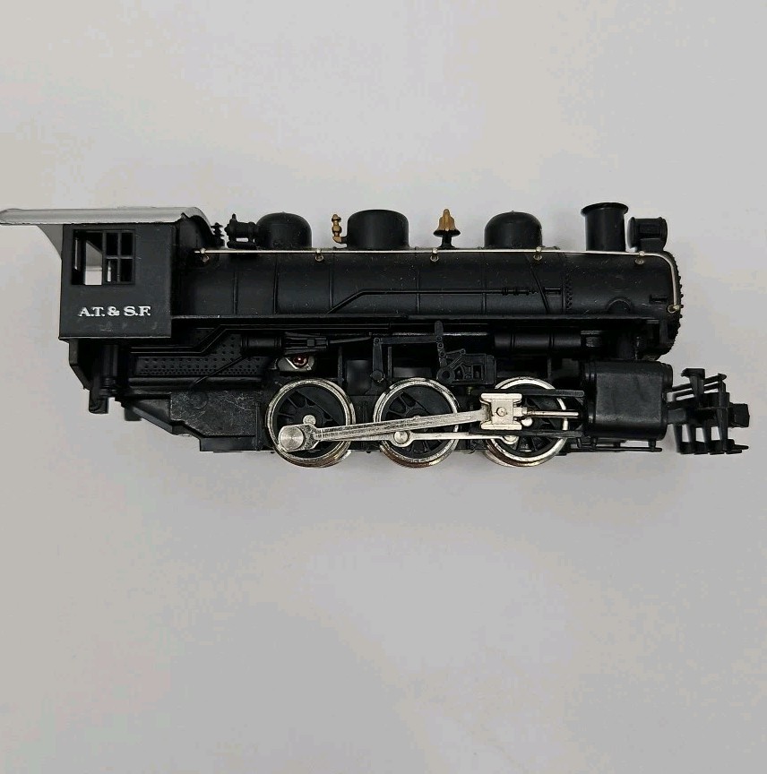 BACHMANN A.T. & S.F. LOCOMOTIVE With Coal Car Full Metal HO Scale