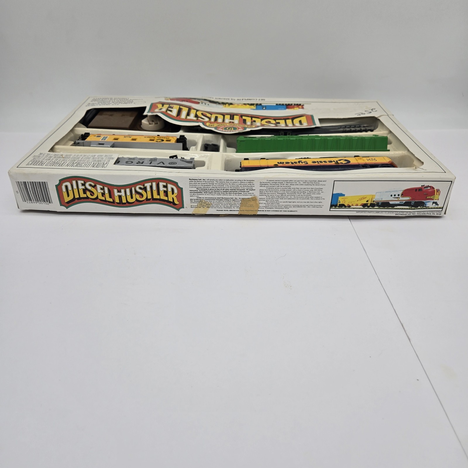 Bachmann Diesel Hustler HO Scale Electric Train Set SEE DESCRIPTION
