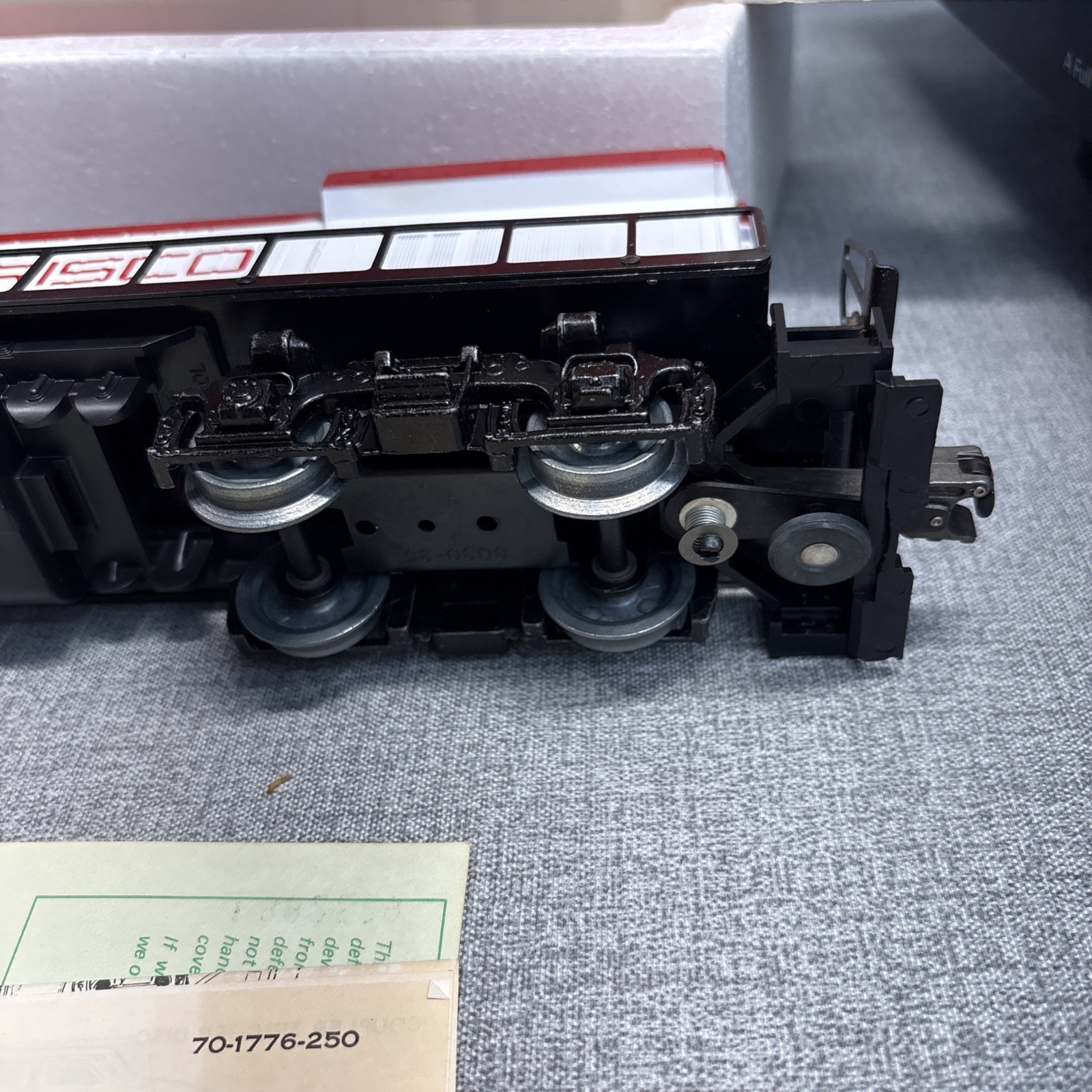 Lionel Trains Frisco U36B Diesel Engine Pair Item #6-8571 Powered & 6-8572 Dummy