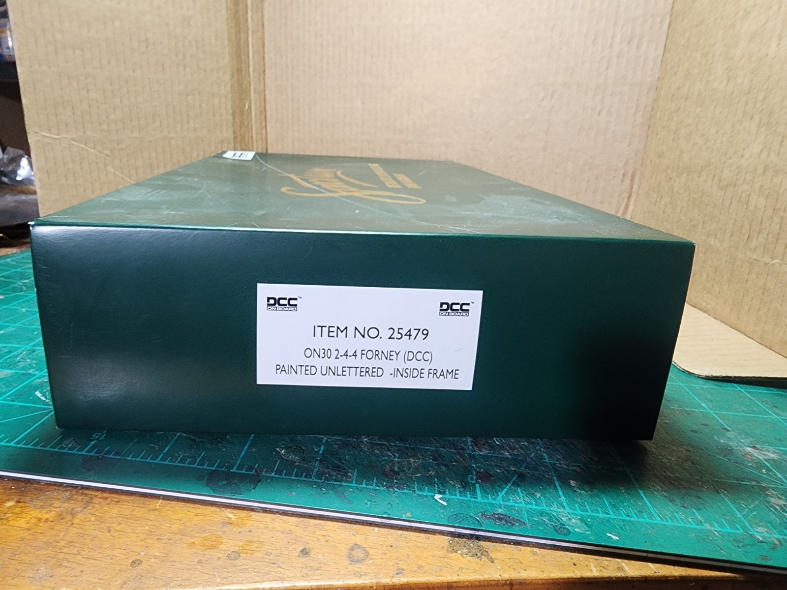 On30 Bachmann Spectrum 2-4-4 Forney Unlettered Inside Frame Dcc No Sound.