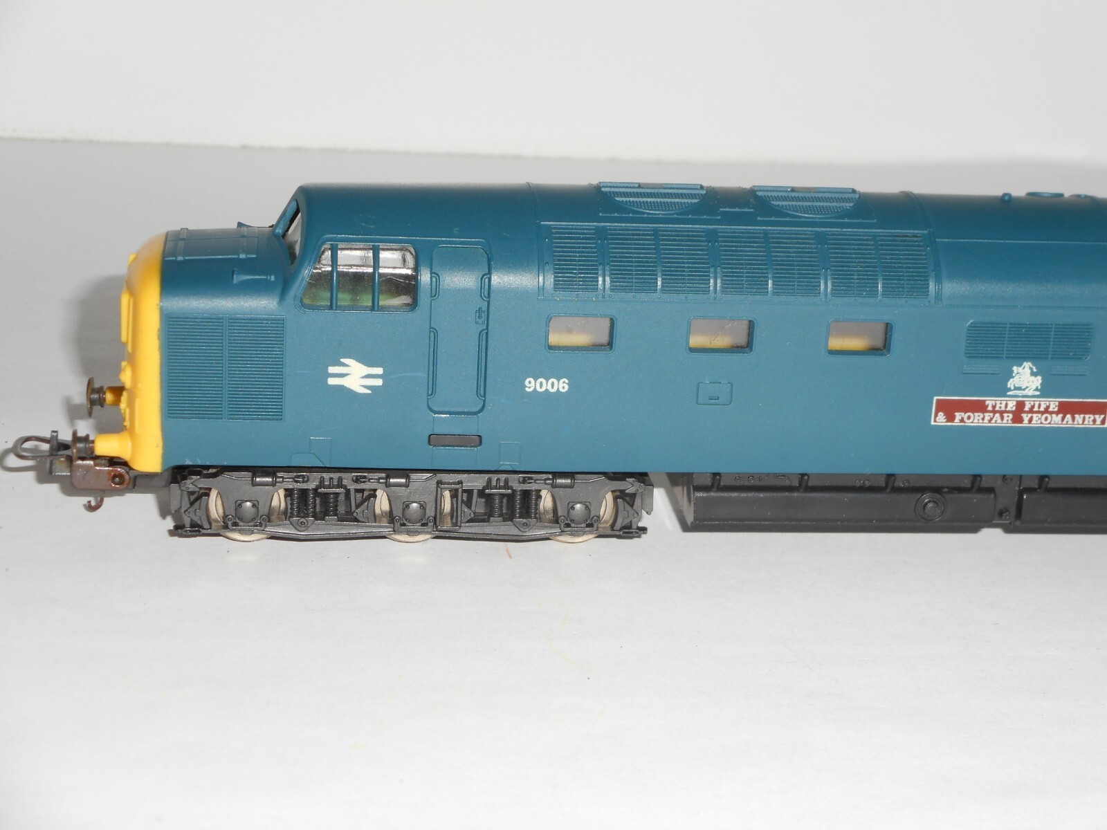Lima Deltic Diesel-The Fyfe & Forfar Yeomanry. Excel cond. OO 2 rail DC analogue