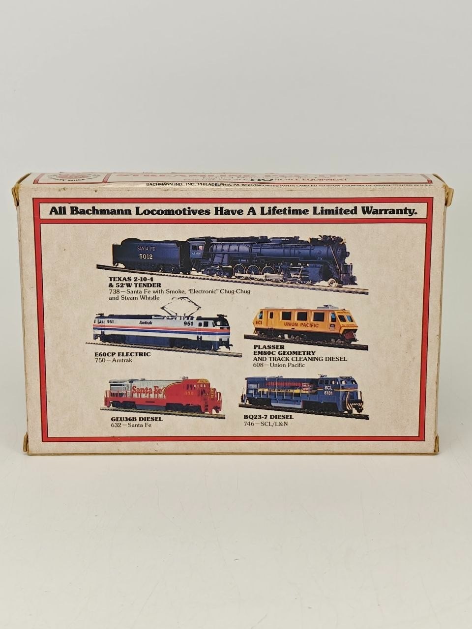 Bachmann Streamline PCC Trolley 41-629-C2 #7123 CTA HO Scale Box Tested READ