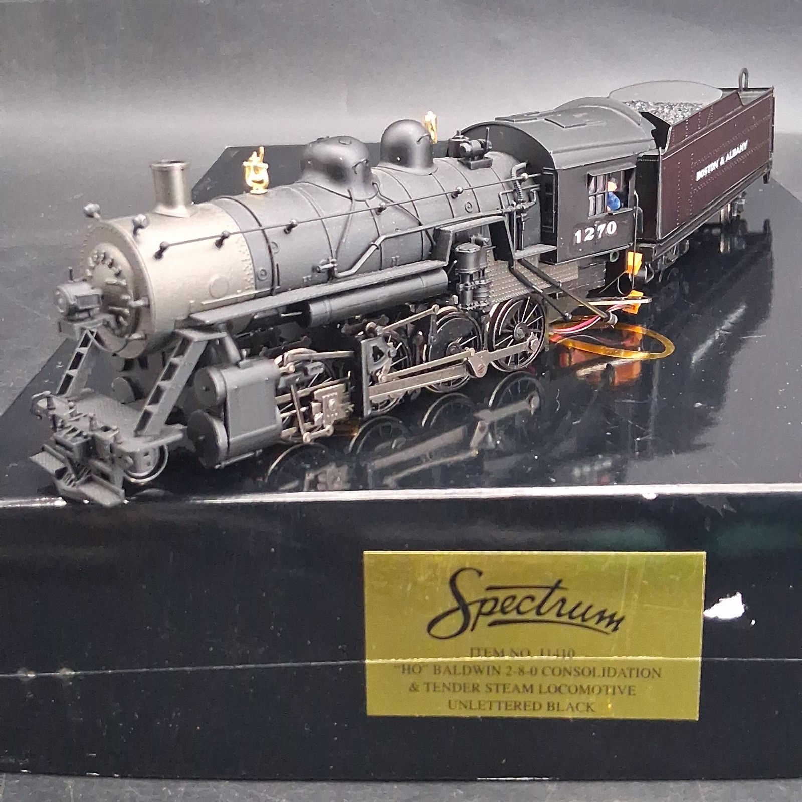 Bachmann Spectrum HO Gauge # 11410 2-8-0 Consolidation & Tender Custom Lettered