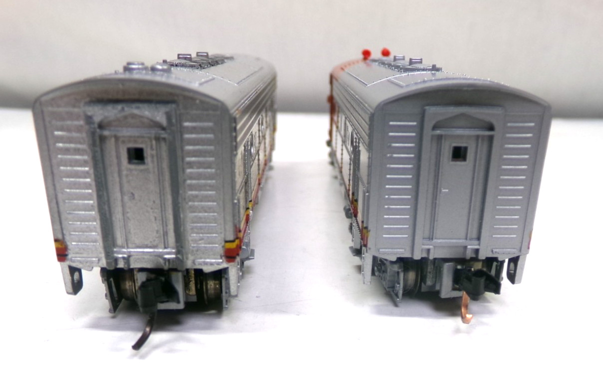 N scale Kato ATSF F3 A+B diesel engine set in orig box (lot N 182)