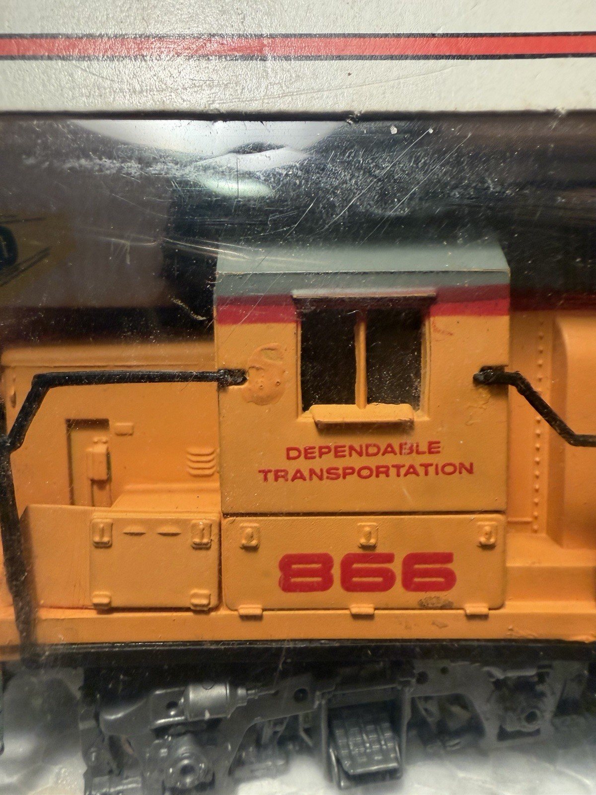 Vintage HO Scale Bachmann Diesel Locomotive Union Pacific #866 Orange NIB ~ C43