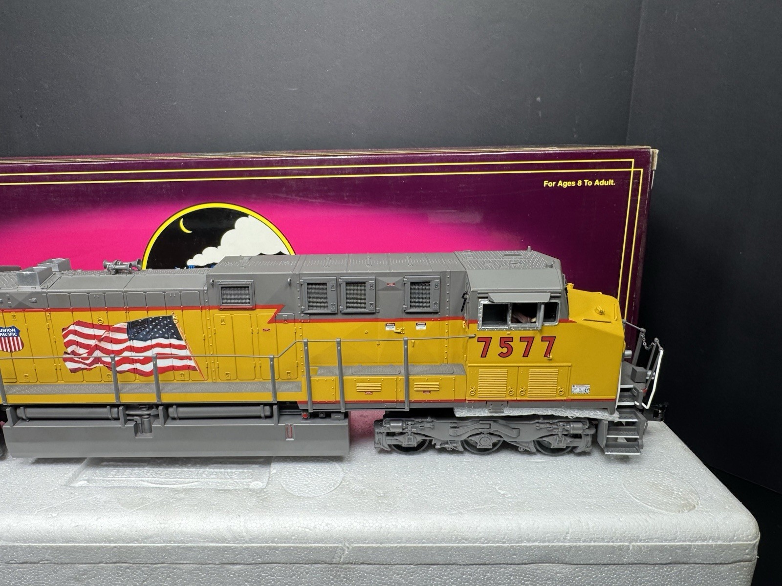 MTH 20-2511-3 Union Pacific UP AC6000 nonpowered diesel engine #7577 EX