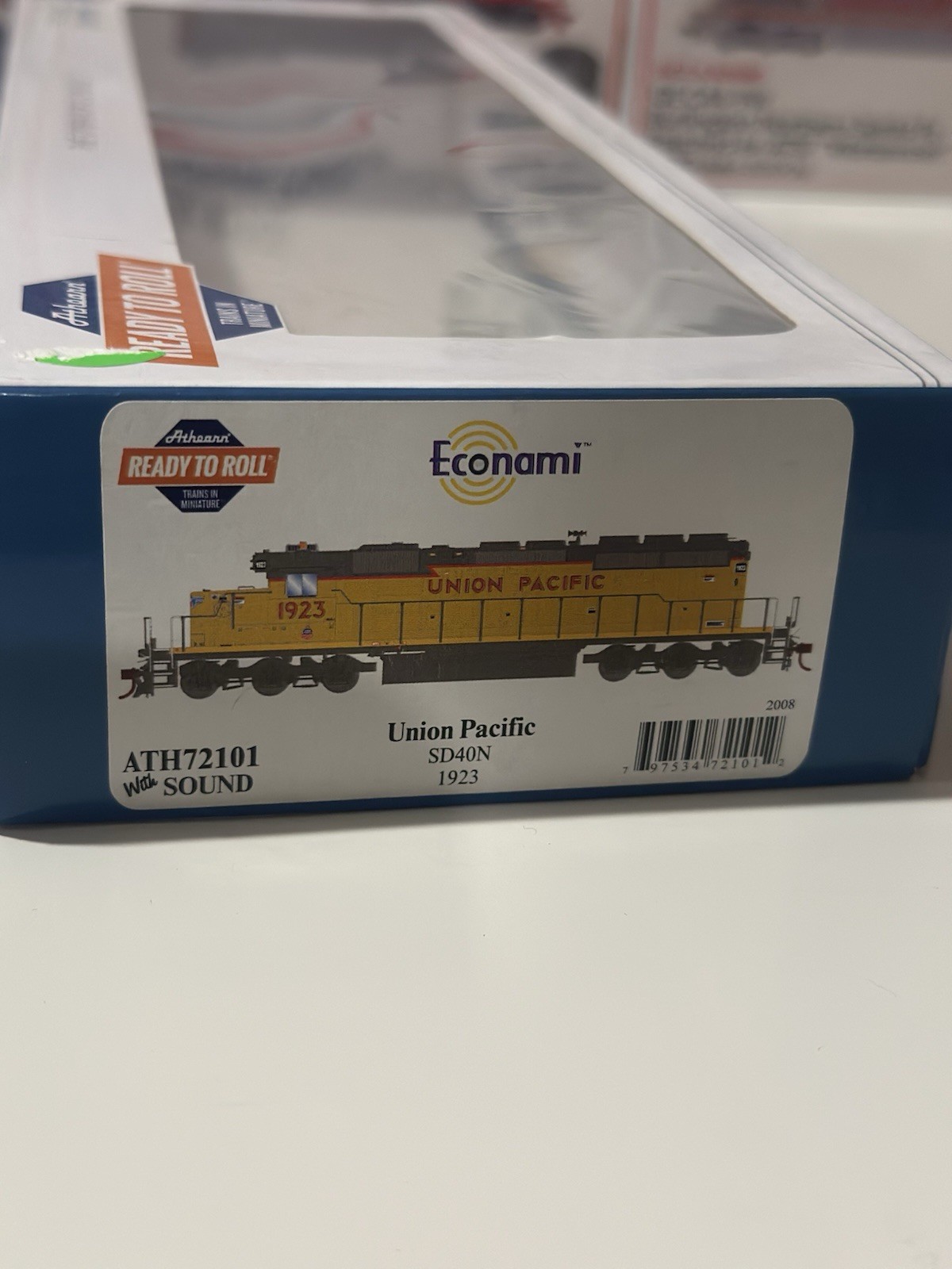 HO Athearn Union Pacific UP SD40N With DCC/Sound #1923 Lightly Used