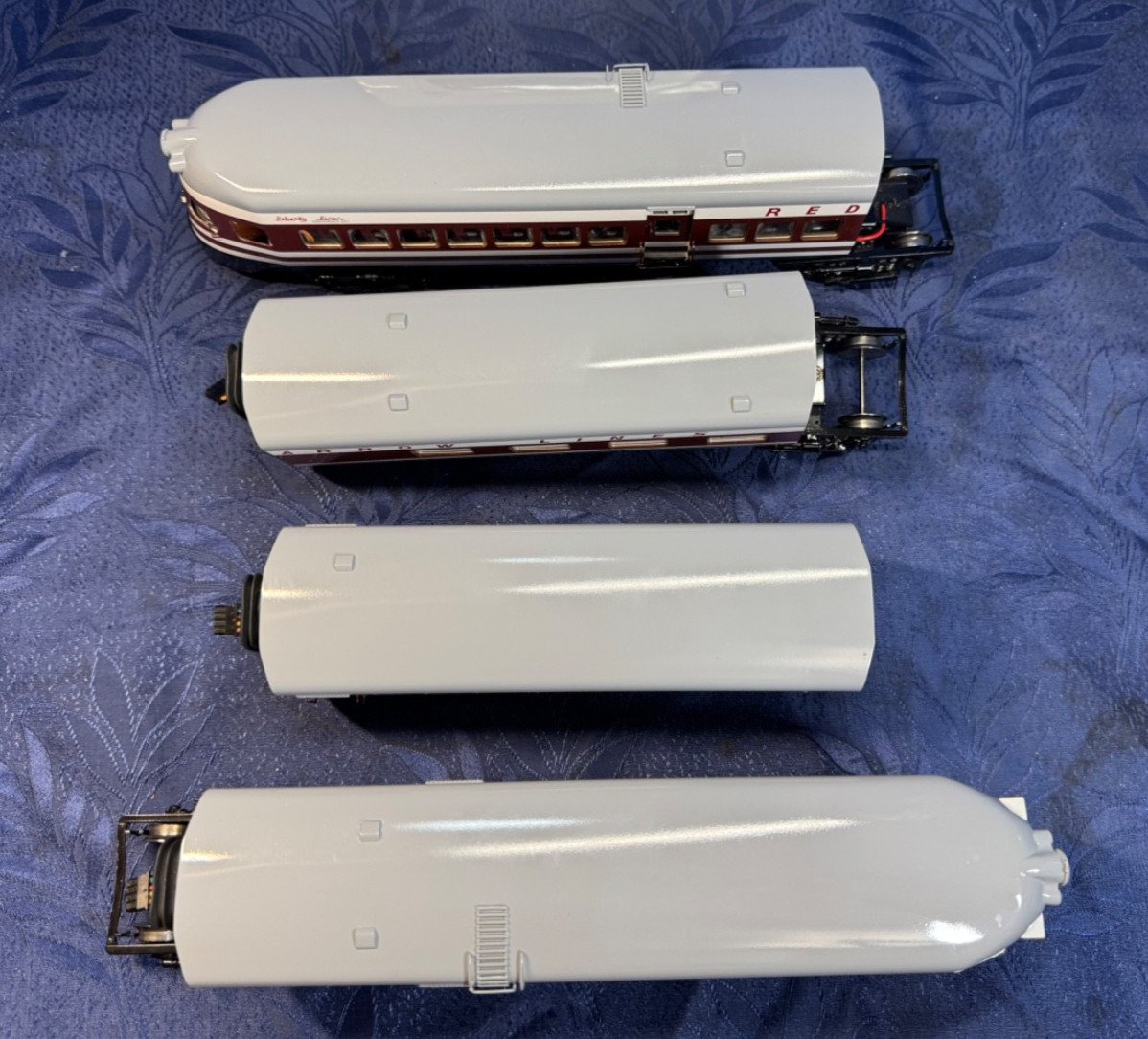 Sunset Models 3 Rail O Brass Red Arrow Lines Libertyliner (3-Rail)