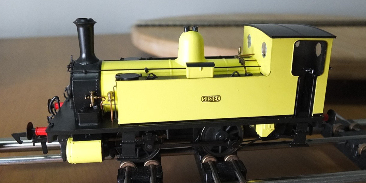 Dapol 4S-018-010 OO gauge LSWR B4 Class steam locomotive – yellow ’Sussex’