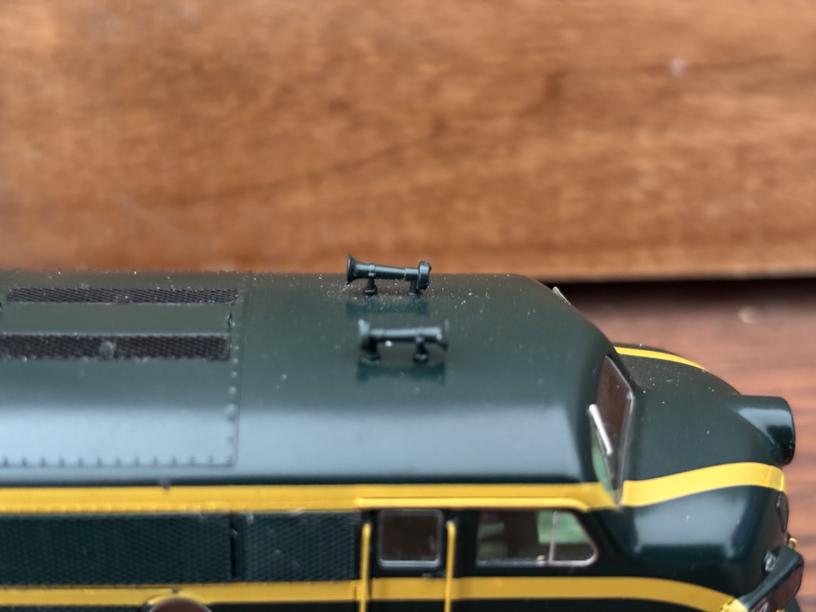 Athearn Genesis HO Scale Jersey Central F3 Locomotive and B Unit Excellent Runs
