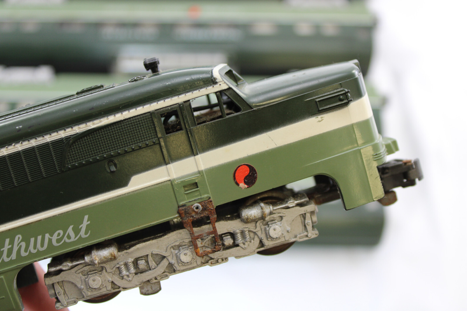 S-Gauge – American Flyer – Northern Pacific – 21551 1958 Set – 5 digit