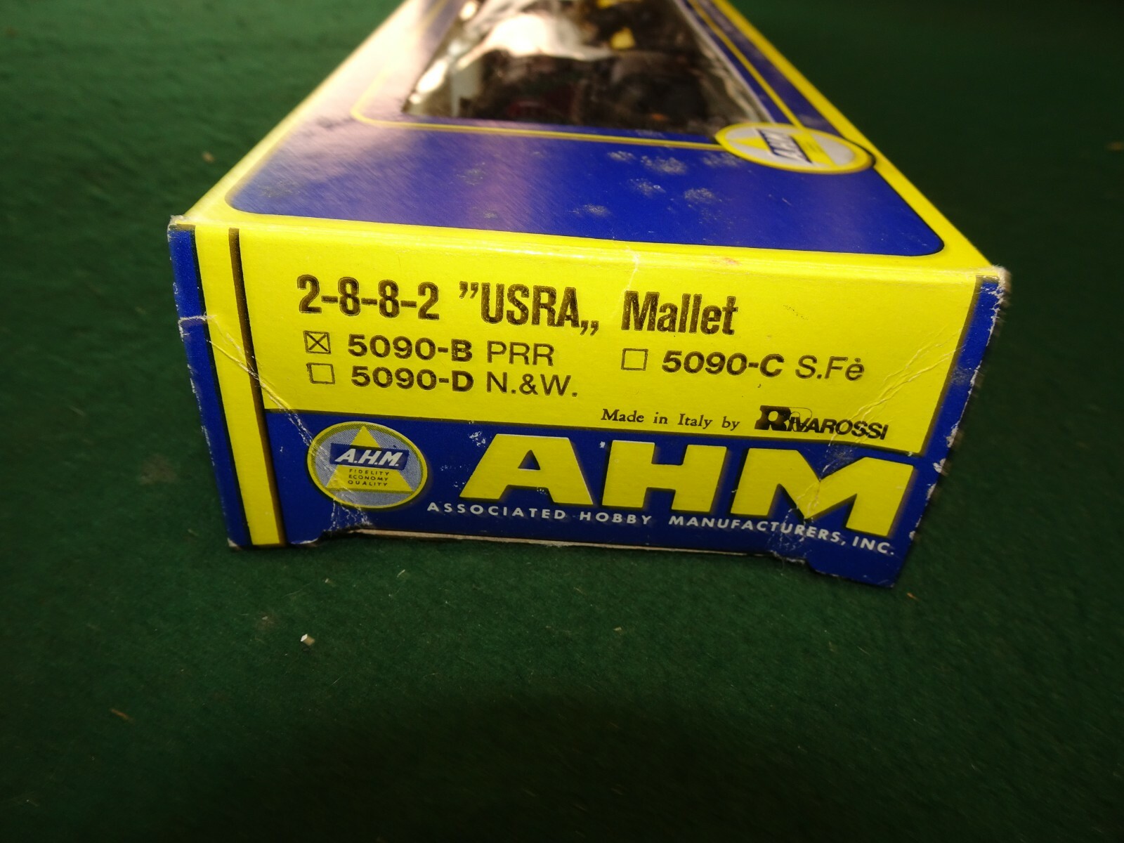 AHM 5092-C 5092-C HO Scale URSA Mallet 2-8-8-2 Steam Locomotive EX